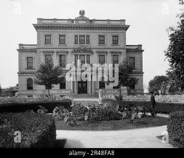 Ufficio del comandante, League Island Navy Yard, Philadelphia, Pa., c1908. Foto Stock