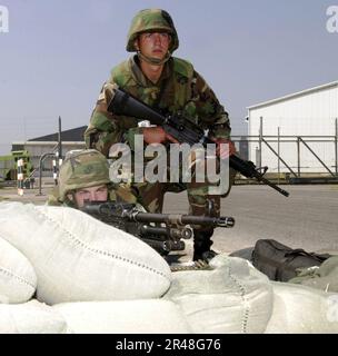 US Navy Naval Station, Rota, Spagna, 14 settembre 2001 Foto Stock