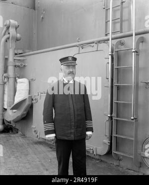 U.S.S. Iowa, Capt. Terry, 1898. Foto Stock