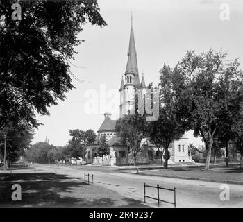 Winona, Chiesa Metodista, tra il 1880 e il 1899. Foto Stock