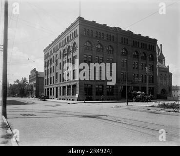 Winona Hotel, Winona, tra le 1880 e le 1899. Foto Stock