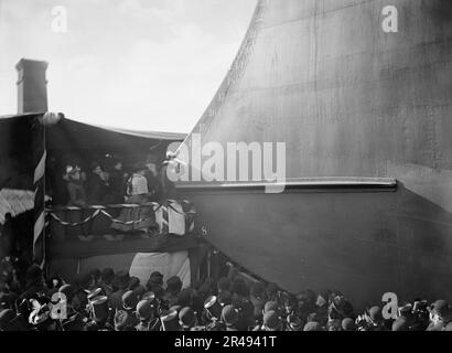 U.S.S. Maine, "ti chiamo Maine", 1889 novembre. Foto Stock