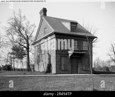 William Penn House, Fairmount Park, Philadelphia, Pa., tra il 1900 e il 1906. Foto Stock