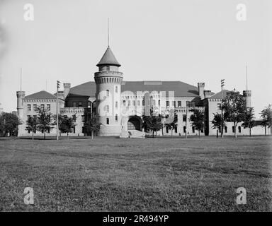 The Armory, University of Minnesota, c1905. Foto Stock