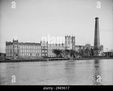 Sibley Cotton Mills, Augusta, GA., c1903. Foto Stock