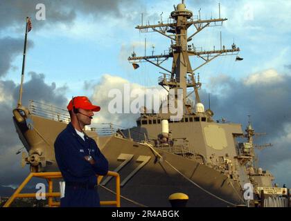 US Navy gas turbine System Foto Stock