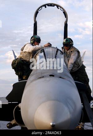 US Navy Aviation Electricans Mate Foto Stock