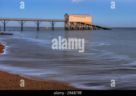 Selsey Bill scialuppa di salvataggio Station Foto Stock