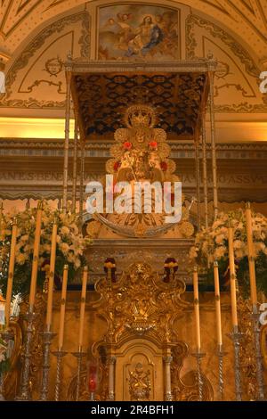 Virgen del Rocio, nostra Signora di Rocio, Almonte, Huelva, Andalusia, Spagna Foto Stock
