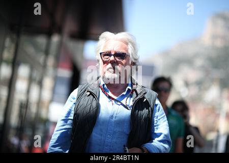 Keke Rosberg (fin) padre di Nico Rosberg (GER) campione del mondo 1982 F1, ex pilota durante il GP di Monaco, 25-28 maggio 2023 a Montecarlo, campionato del mondo di Formula 1 2023. Credit: Independent Photo Agency Srl/Alamy Live News Foto Stock