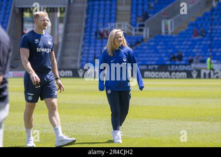 Reading, Regno Unito. 27th maggio, 2023. Reading, Inghilterra, 27th 2023 maggio: Erin Cuthbert (22 Chelsea) davanti al Barclays fa Womens Super League gioco tra Reading e Chelsea al Select Car Leasing Stadium, Reading. (Tom Phillips/SPP) credito: SPP Sport Press Photo. /Alamy Live News Foto Stock