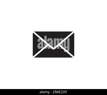 modello vettoriale di disegno icona posta Illustrazione Vettoriale