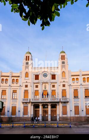 Il Palazzo dell'Assemblea, ex Palazzo Comunale, a volte chiamato Municipio, è un edificio art deco dall'ampliamento modernista di t Foto Stock