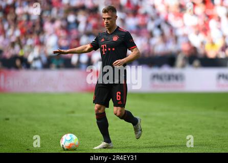 Colonia, Germania. 27th maggio, 2023. Primo : 05/27/2023, calcio, 1.Bundesliga, prima lega 1.FC Colonia, Koeln - FC Bayern Monaco, Monaco, FCB Joshua Kimmich (FC Bayern Monaco) Credit: dpa/Alamy Live News Foto Stock