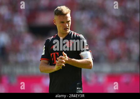 Colonia, Germania. 27th maggio, 2023. Primo : 05/27/2023, calcio, 1.Bundesliga, prima lega 1.FC Colonia, Koeln - FC Bayern Monaco, Monaco, FCB Joshua Kimmich (FC Bayern Monaco) Credit: dpa/Alamy Live News Foto Stock