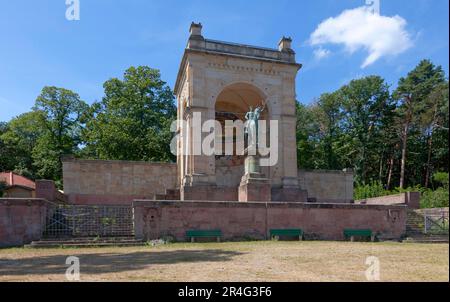 Monumento alla pace sul Werderberg Foto Stock