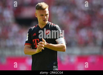 Colonia, Germania. 27th maggio, 2023. Primo : 05/27/2023, calcio, 1.Bundesliga, prima lega 1.FC Colonia, Koeln - FC Bayern Monaco, Monaco, FCB Joshua Kimmich (FC Bayern Monaco) Credit: dpa/Alamy Live News Foto Stock