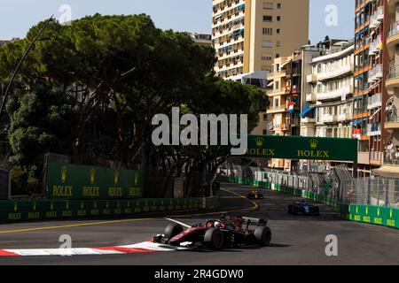 05 POURCHAIRE Théo (fra), ART Grand Prix, Dallara F2, azione in occasione del 5th° round del Campionato FIA di Formula 2 2023 dal 26 al 28 maggio 2023 sul circuito di Monaco, a Monaco - Foto Julien Delfosse/DPPI Foto Stock