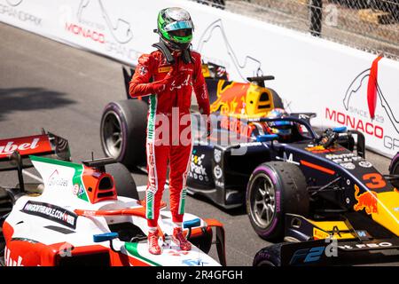 Monaco, Monaco. 28th maggio, 2023. Durante il 5th° round del Campionato FIA di Formula 2 2023 dal 26 al 28 maggio 2023 sul circuito di Monaco, a Monaco - Foto Julien Delfosse/DPPI Credit: DPPI Media/Alamy Live News Foto Stock