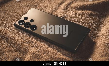 Samsung Galaxy S23 Ultra Foto Stock