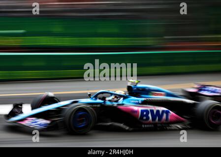 Pierre Gasly (fra) Alpine F1 Team A523. Campionato del mondo di Formula 1, Rd 7, Gran Premio di Monaco, domenica 28th maggio 2023. Monte Carlo, Monaco. 28th maggio, 2023. Campionato del mondo di Formula 1, Rd 7, Gran Premio di Monaco, Monte Carlo, Monaco, Giorno della gara. Il credito fotografico dovrebbe essere: XPB/immagini dell'Associazione Stampa. Credit: XPB Images Ltd/Alamy Live News Foto Stock