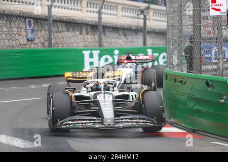 Montecarlo, Principato di Monaco. 28th maggio, 2023. Circuit de Monaco, Montecarlo, Principato di Monaco, 28 maggio 2023, Piastri (AUS) McLaren F1 Team&#XA; durante il Gran Premio di Monaco 2023 - Domenica - gara - Campionato Formula 1 Credit: Live Media Publishing Group/Alamy Live News Foto Stock