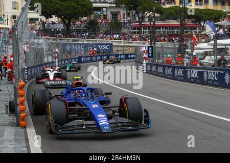 Montecarlo, Principato di Monaco. 28th maggio, 2023. Circuit de Monaco, Montecarlo, Principato di Monaco, 28 maggio 2023, Sargeant (USA) Williams Racing&#XA; durante il Gran Premio di Monaco 2023 - Domenica - gara - Campionato Formula 1 Credit: Live Media Publishing Group/Alamy Live News Foto Stock