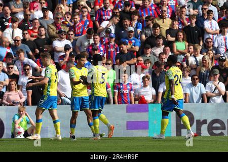 Selhurst Park, Selhurst, Londra, Regno Unito. 28th maggio, 2023. Premier League Football, Crystal Palace contro Nottingham Forest; Credit: Action Plus Sports/Alamy Live News Foto Stock