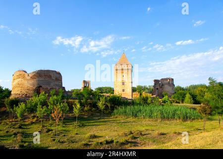 Foto della fortezza medievale di Bach, Serbia. Le prime tracce di Bach provengono dal periodo dell'imperatore Giustiniano i quando l'imperatore menziona Bach in Foto Stock