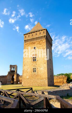 Foto della fortezza medievale di Bach, Serbia. Le prime tracce di Bach provengono dal periodo dell'imperatore Giustiniano i quando l'imperatore menziona Bach in Foto Stock