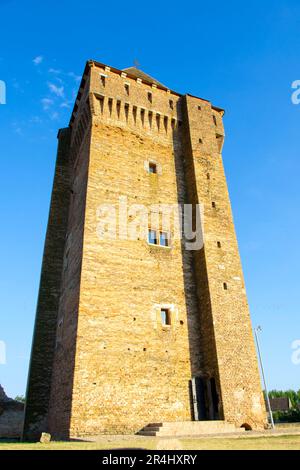 Foto della fortezza medievale di Bach, Serbia. Le prime tracce di Bach provengono dal periodo dell'imperatore Giustiniano i quando l'imperatore menziona Bach in Foto Stock