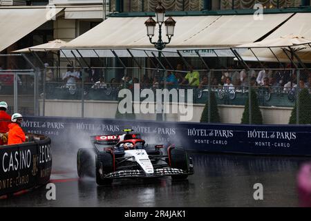 Monaco, Monaco. 28th maggio, 2023. 22 TSUNODA Yuki (jap), Scuderia AlphaTauri AT04, azione in occasione del Gran Premio di Formula 1 di Monaco. , . Credit: DPPI Media/Alamy Live News Foto Stock