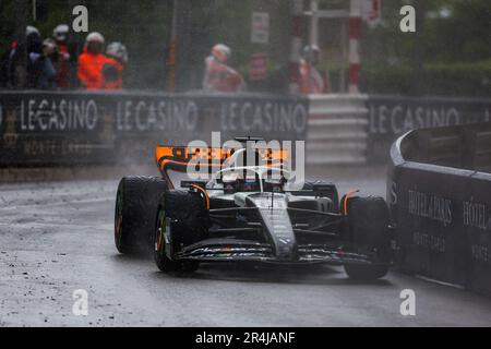 Monaco, Monaco. 28th maggio, 2023. 81 PIASTRI Oscar (aus), McLaren F1 Team MCL60, azione durante il Gran Premio di Formula 1 di Monaco. , . Credit: DPPI Media/Alamy Live News Foto Stock