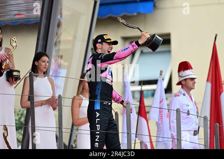 Monaco, Monaco. 28th maggio, 2023. OCON Esteban (fra), Alpine F1 Team A523, ritratto durante il Gran Premio di Formula 1 di Monaco. , . Credit: DPPI Media/Alamy Live News Foto Stock