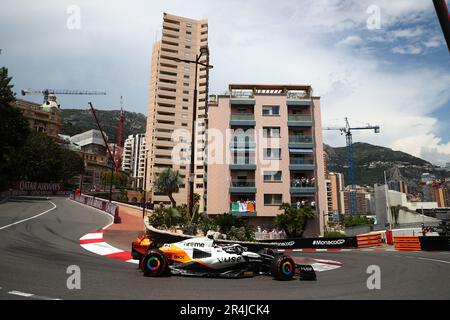 Montecarlo, Monaco. 28th maggio, 2023. N. 81 Oscar Piastri, McLaren Mercdes durante il GP di Monaco, 25-28 maggio 2023 a Montecarlo, campionato mondiale di Formula 1 2023. Credit: Independent Photo Agency/Alamy Live News Foto Stock