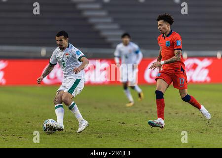 La Plata, Argentina. 28th maggio, 2023. 20 Coppa del mondo di gruppo tra l'Iraq e l'Inghilterra allo stadio la Plata. Credit: Sporteo/FotoArena/Alamy Live News Foto Stock