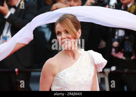 Cannes, Francia, 27th maggio 2023. Geri Halliwell Honorer arriva sul tappeto rosso per la proiezione di gala elementare e la cerimonia di chiusura al Festival del Cinema di Cannes 76th a Cannes, Francia. Credit: Doreen Kennedy/Alamy Live News. Foto Stock