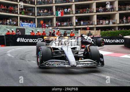 Montecarlo, Monaco. 28th maggio, 2023. N. 81 Oscar Piastri, McLaren Mercdes durante il GP di Monaco, 25-28 maggio 2023 a Montecarlo, campionato mondiale di Formula 1 2023. Credit: Independent Photo Agency/Alamy Live News Foto Stock