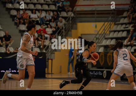 Vigo, Spagna. 25th maggio 2023. la base spagnola riprende l'attacco. Credit: xan Gasalla / Alamy Live News. Foto Stock