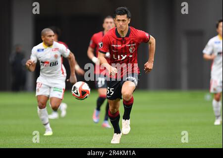 Tokyo, Giappone. 14th maggio, 2023. Kashima Antlers' Naomichi Ueda durante la partita della Lega 2023 J1 tra Kashima Antlers 2-0 Nagoya Grampus al Japan National Stadium di Tokyo, Giappone, 14 maggio 2023. Credit: AFLO/Alamy Live News Foto Stock