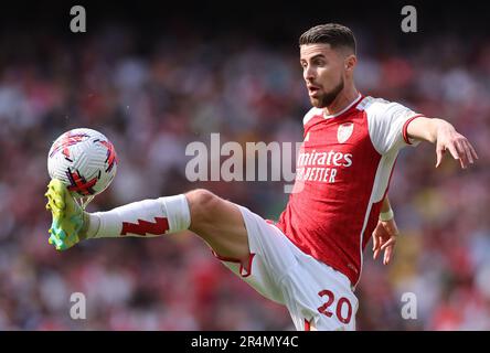 Londra, Regno Unito. 28th maggio, 2023. Jorginho dell'Arsenal durante la partita della Premier League presso l'Emirates Stadium, Londra. Il credito di immagine dovrebbe essere: David Klein/Sportimage Credit: Sportimage Ltd/Alamy Live News Foto Stock