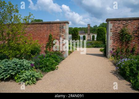 Ingresso al Paradise Garden a RHS Bridgewater, Worsley Greater Manchester, Inghilterra. Foto Stock