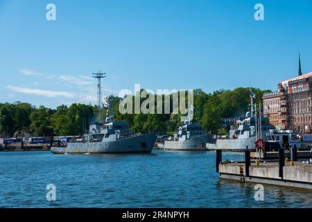 La nave da addestramento francese, FS Lion, A755 , Helsinki Foto Stock