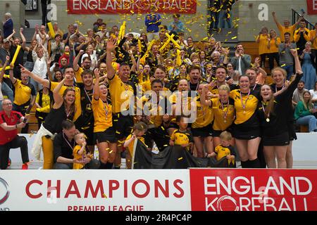 BEC vince la finale EKL dopo un gol d'oro Foto Stock