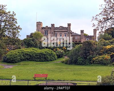 Castle House Museum e Castle Gardens a Dunoon, Scozia Foto Stock