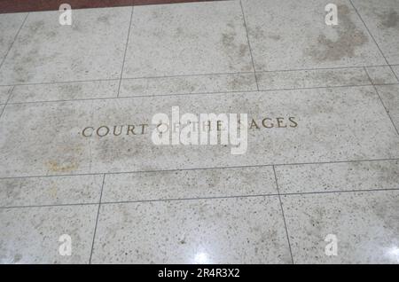 Los Angeles, California, USA 24th maggio 2023 Corte dei Sages nel Mausoleo di Hillside Memorial Park il 24 maggio 2023 a Culver City, Los Angeles, California, USA. Foto di Barry King/Alamy Stock Photo Foto Stock