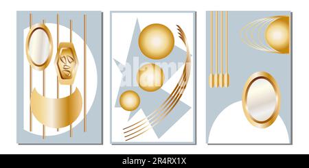 Astrazione dello sfondo del vettore. Carta da parati in stile astratto con motivi, pitture in colori caldi, design per poster, copertina, arte murale EPS10 Illustrazione Vettoriale