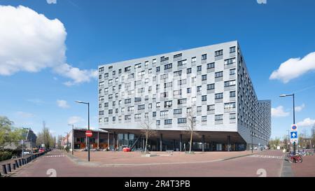 Amsterdam, Paesi Bassi - lo sviluppo dell'edilizia abitativa delle balene di de Architekten Cie Foto Stock