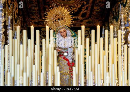 Andalusia Spagna. Granada. Iglesia de San Gil y Santa Ana Foto Stock