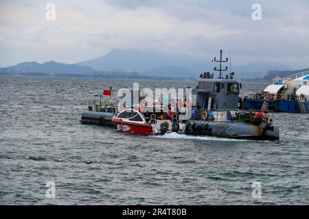 Sport acquatici Hainan Foto Stock